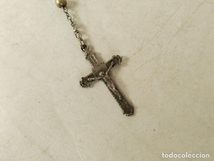 Antig&uuml;edades: rosario en plata de ley - Foto 2