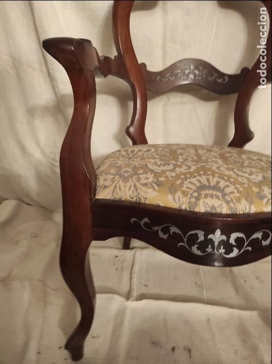 Antig&uuml;edades: sillon de caoba - Foto 5
