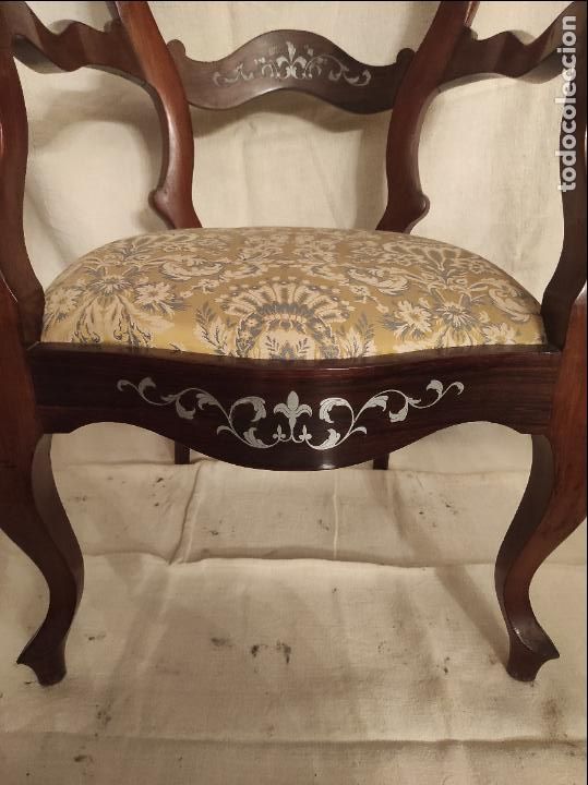 Antig&uuml;edades: sillon de caoba - Foto 6