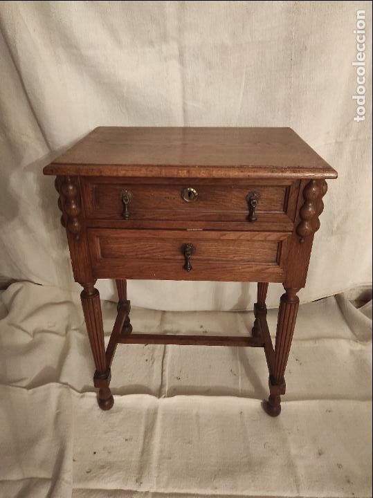 Antig&uuml;edades: mesa de roble - Foto 1