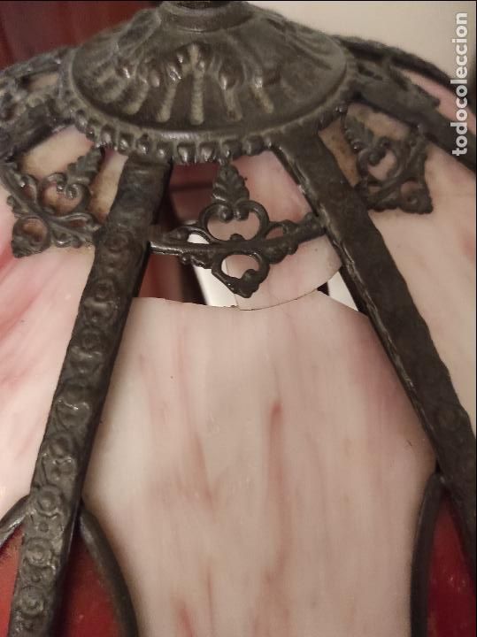 Antig&uuml;edades: dos lamparas de sobremesa - Foto 5