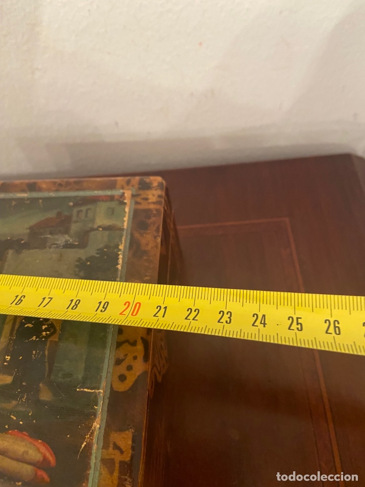 Antig&uuml;edades: Caja antigua con espejo - Foto 8