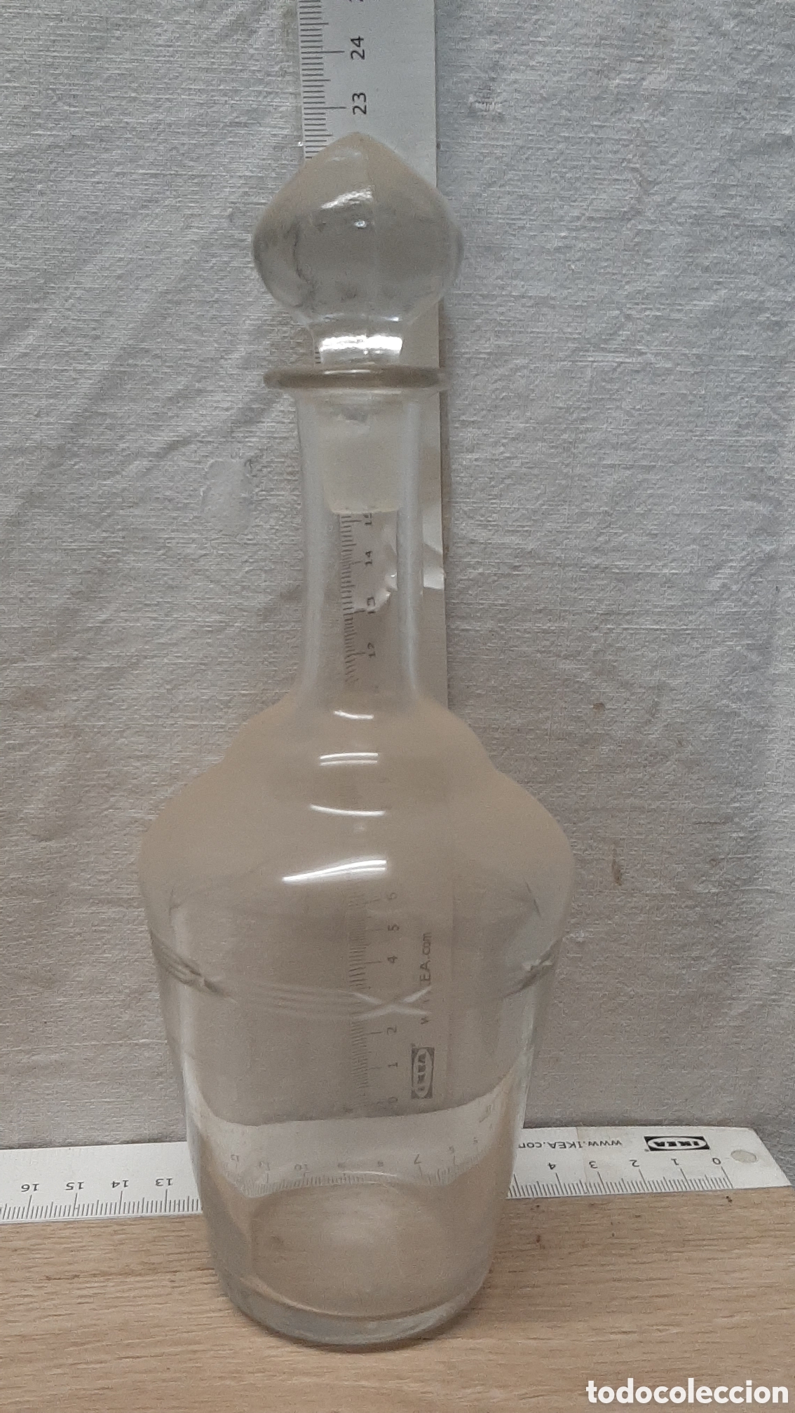 Antig&uuml;edades: JUEGO LICORERA Y VASOS CHUPITO - Foto 4