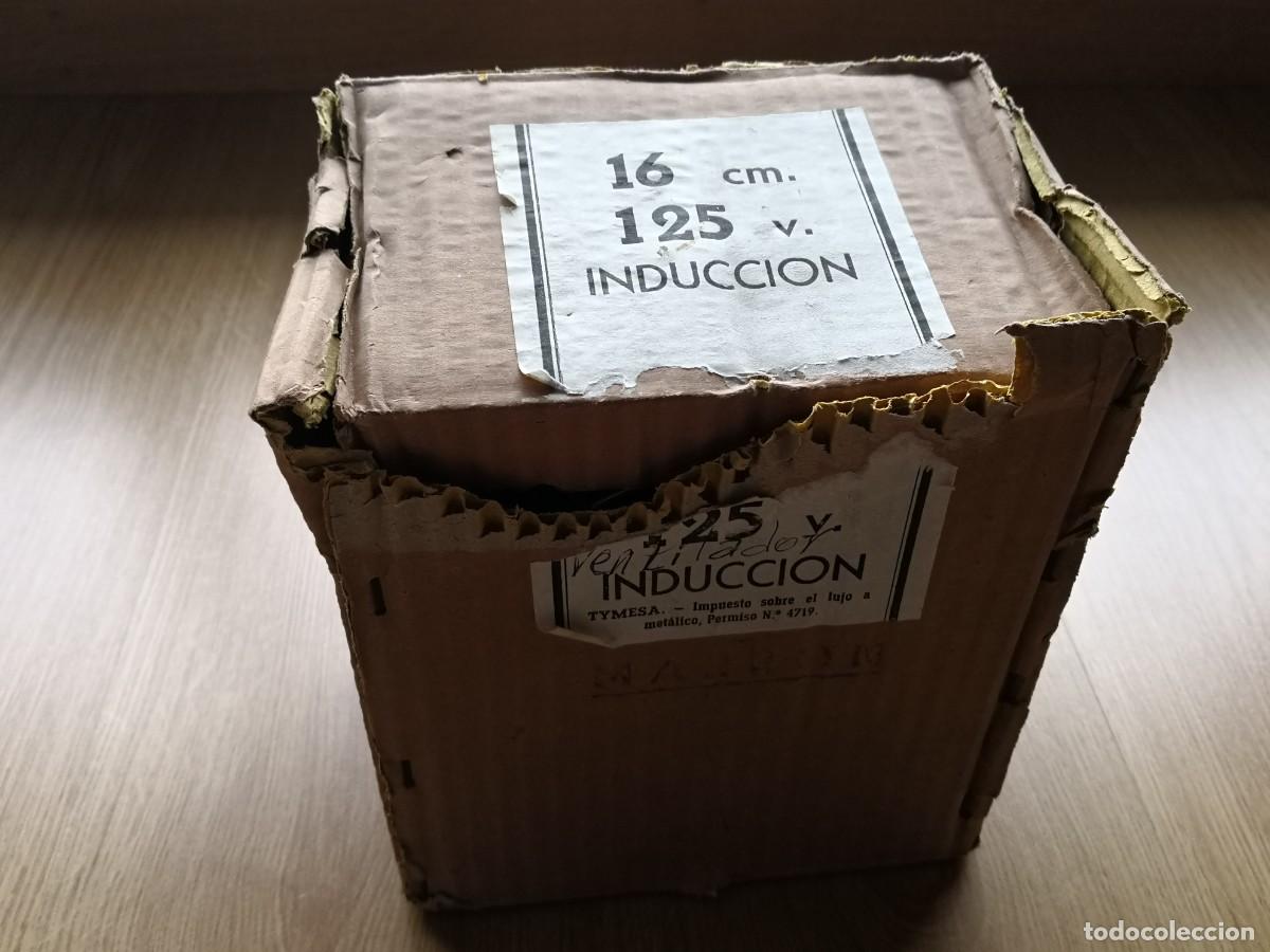 Antig&uuml;edades: VENTILADOR TYMESA ANTIGUO FUNCIONANDO 125V - Foto 2