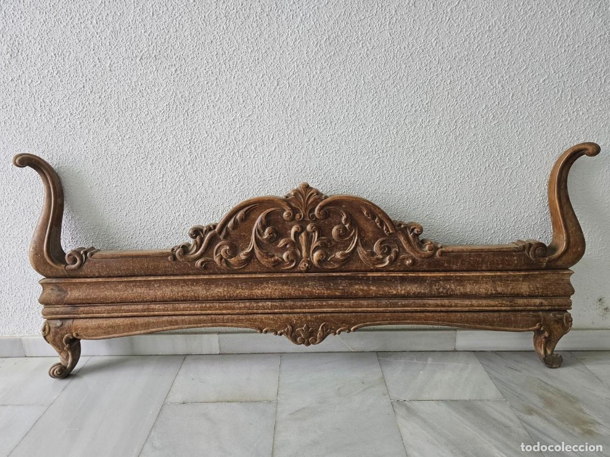 Antig&uuml;edades: Cabecero / Piecero de cama antiguo - Foto 2