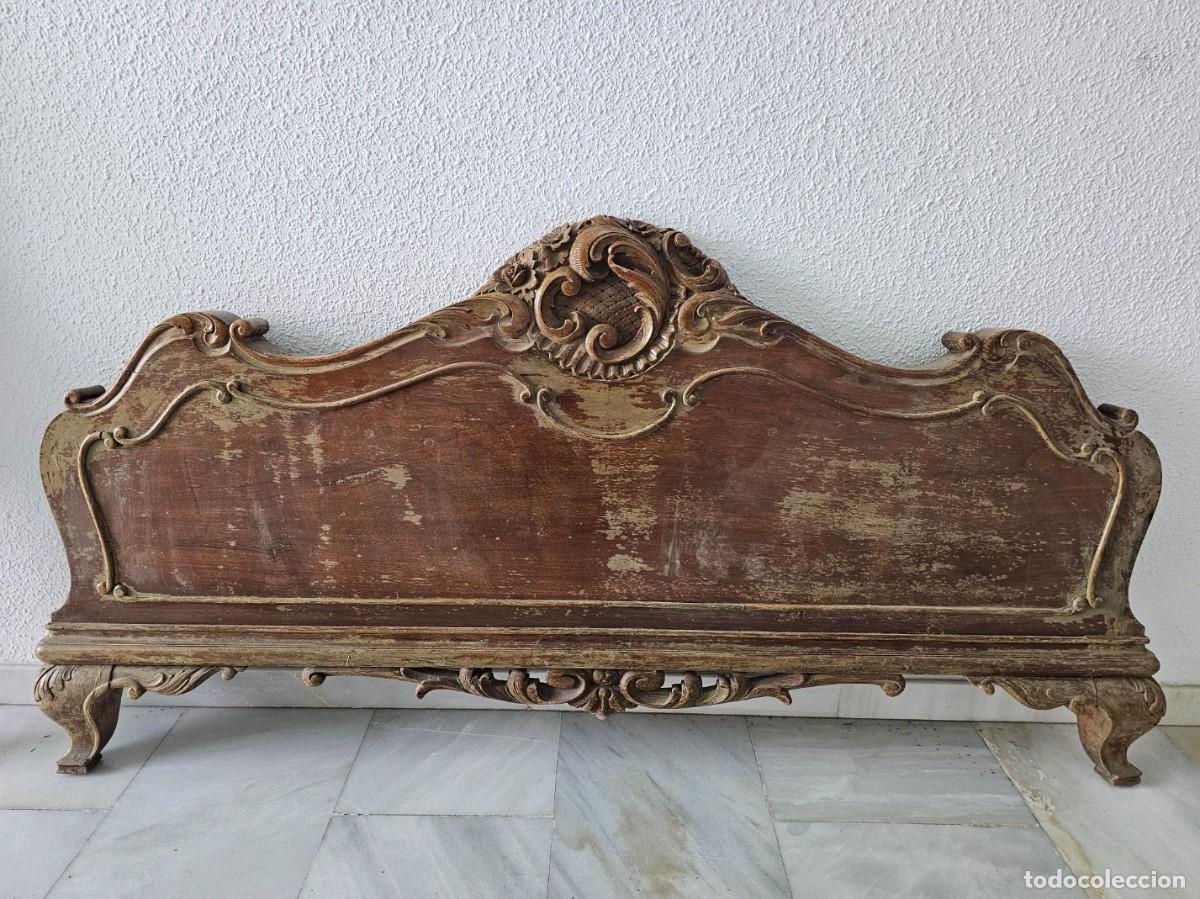 Antig&uuml;edades: Cabecero / Piecero de cama antiguo. - Foto 1