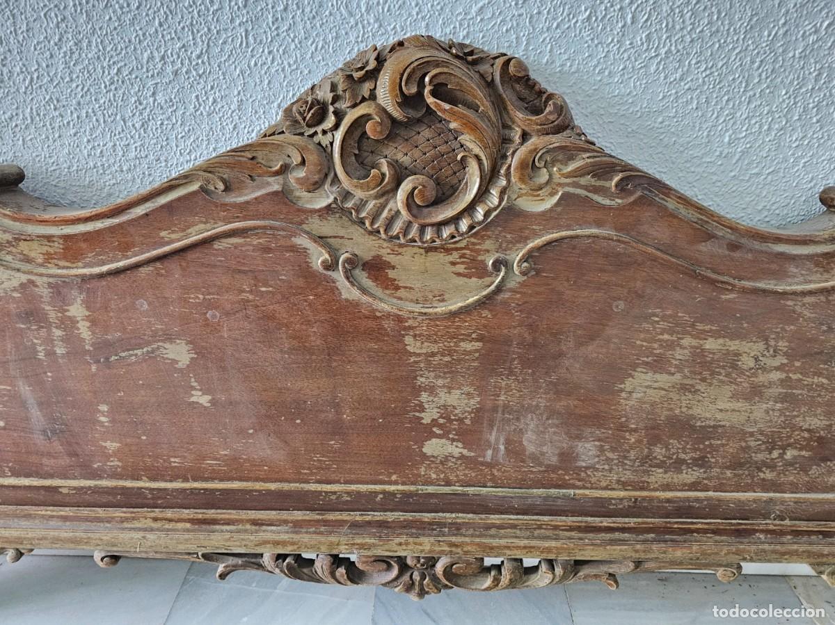 Antig&uuml;edades: Cabecero / Piecero de cama antiguo. - Foto 2