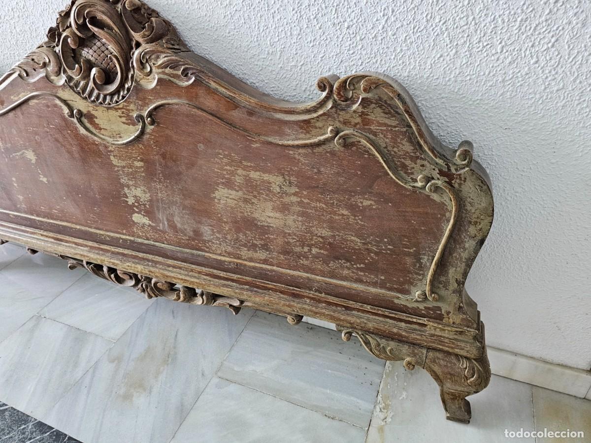 Antig&uuml;edades: Cabecero / Piecero de cama antiguo. - Foto 4