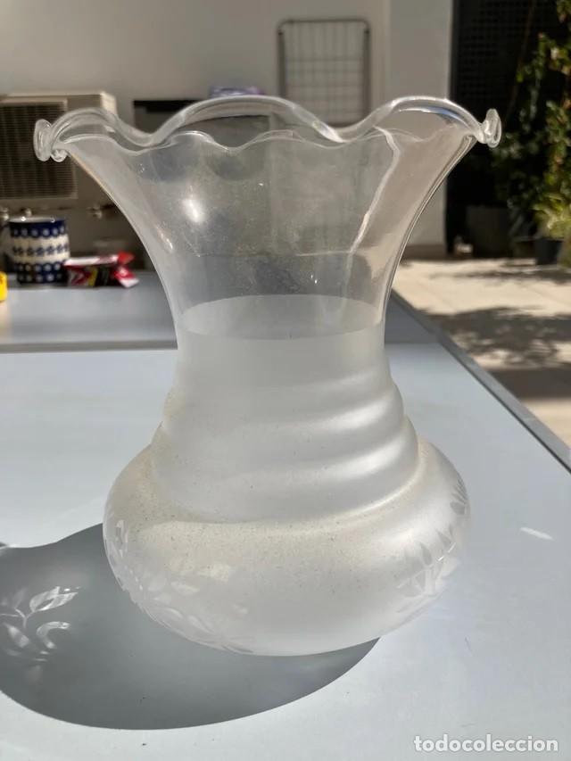 Antig&uuml;edades: tulipas de cristal - Foto 1