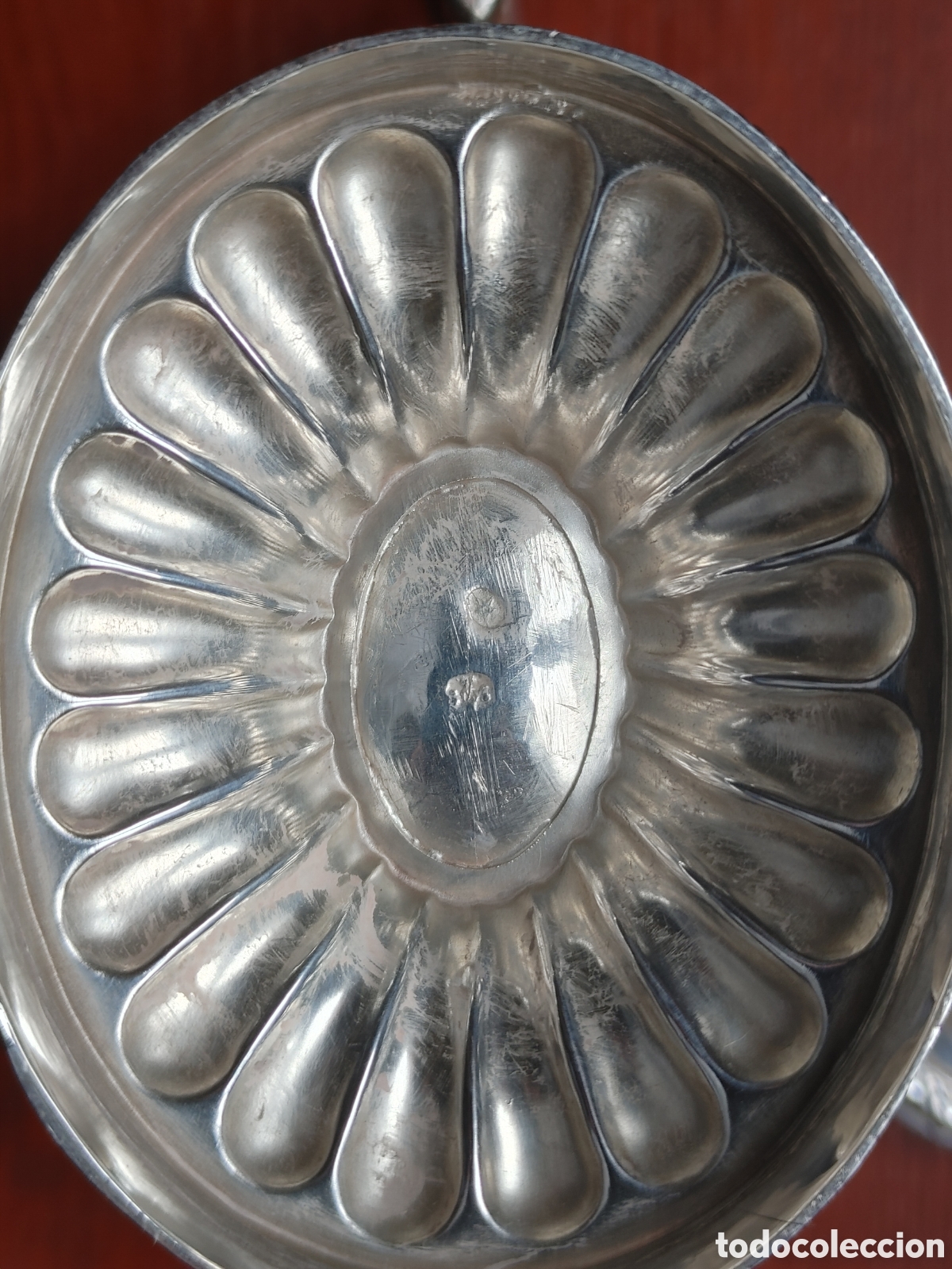 Antig&uuml;edades: Azucarero en plata punzonada. - Foto 6