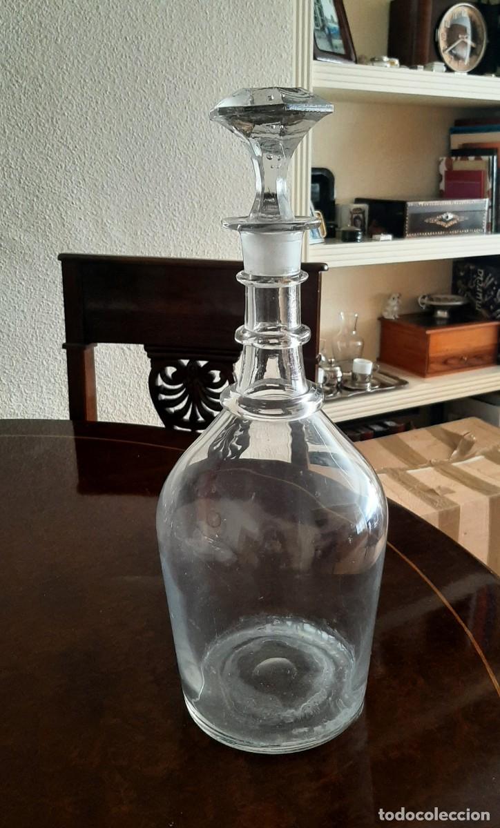 Antig&uuml;edades: GRAN BOTELLA DE VIDRIO ANTIGUA - Foto 1