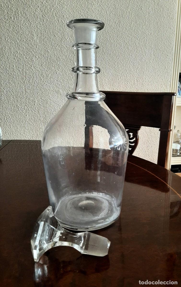 Antig&uuml;edades: GRAN BOTELLA DE VIDRIO ANTIGUA - Foto 2