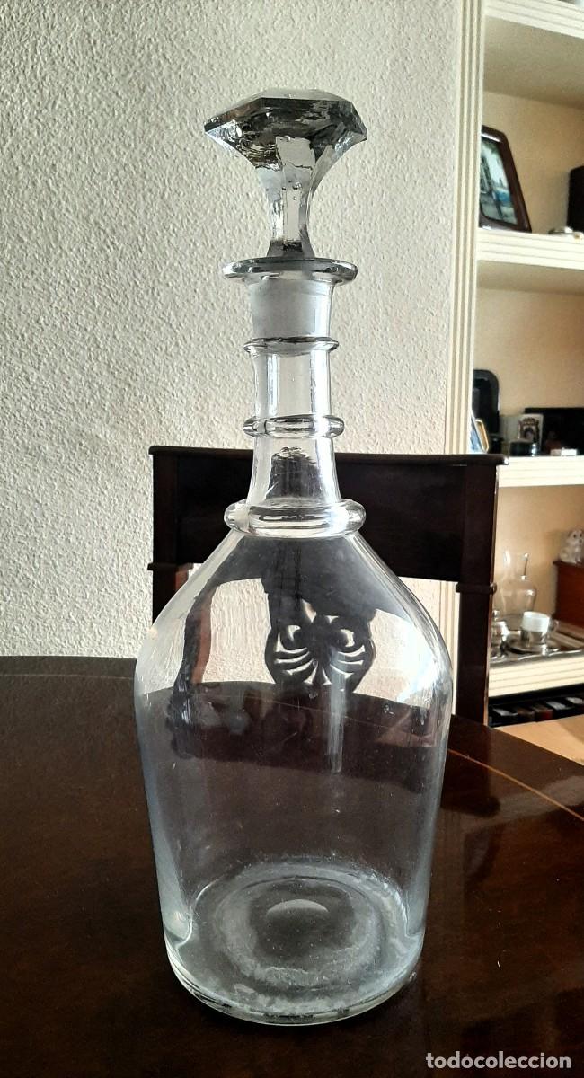 Antig&uuml;edades: GRAN BOTELLA DE VIDRIO ANTIGUA - Foto 3