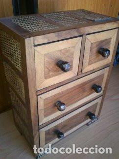 Antig&uuml;edades: JOYERO DE MADERA CON CAJONES - Foto 2