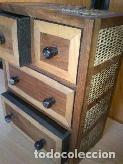 Antig&uuml;edades: JOYERO DE MADERA CON CAJONES - Foto 3