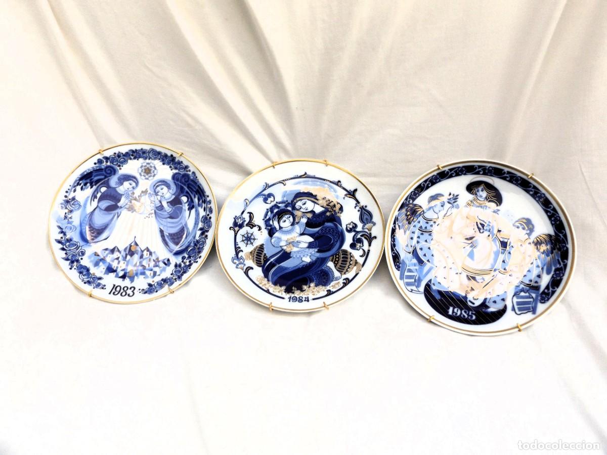 Antig&uuml;edades: tres platos navile&ntilde;os - Foto 1