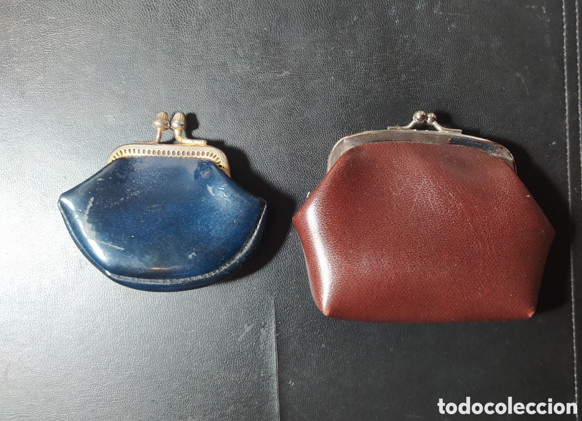 Antig&uuml;edades: Lote de dos monederos antiguos. - Foto 2