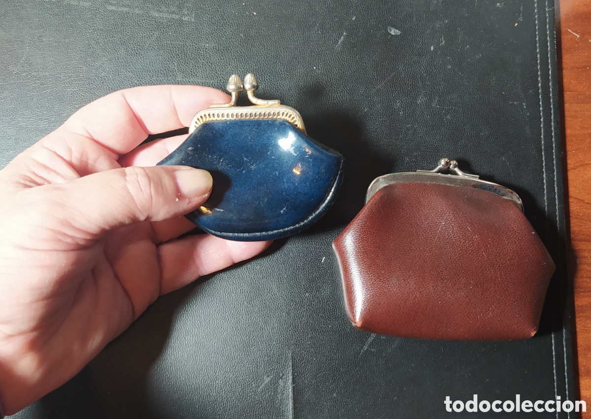 Antig&uuml;edades: Lote de dos monederos antiguos. - Foto 1
