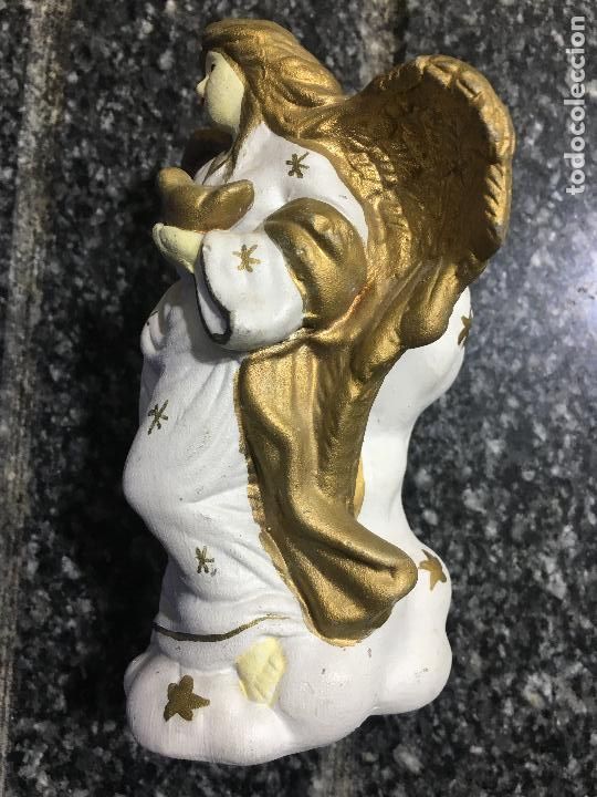 Antig&uuml;edades: angel de biscuit, antiguo - Foto 2