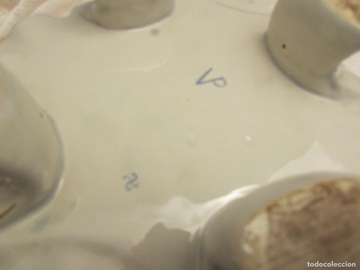 Antig&uuml;edades: GRAN SOPERA CON PLATO S.XIX EN CER&Aacute;MICA SAMSON - Foto 3
