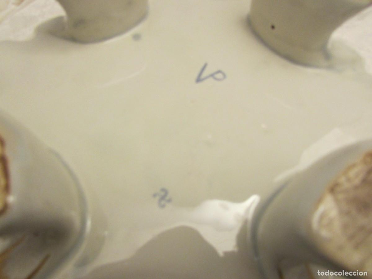 Antig&uuml;edades: GRAN SOPERA CON PLATO S.XIX EN CER&Aacute;MICA SAMSON - Foto 4