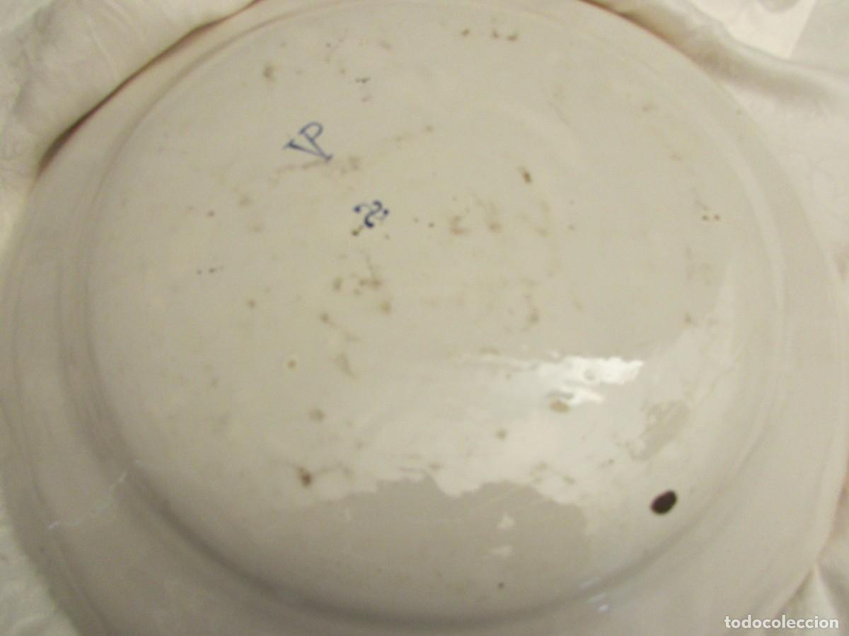 Antig&uuml;edades: GRAN SOPERA CON PLATO S.XIX EN CER&Aacute;MICA SAMSON - Foto 20