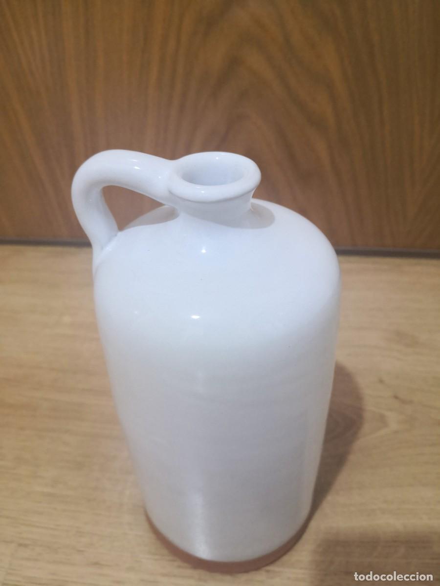 Antig&uuml;edades: BOTELLA CER&Aacute;MICA VASCA FIRMADA - Foto 2