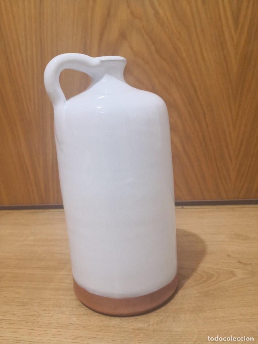 Antig&uuml;edades: BOTELLA CER&Aacute;MICA VASCA FIRMADA - Foto 3
