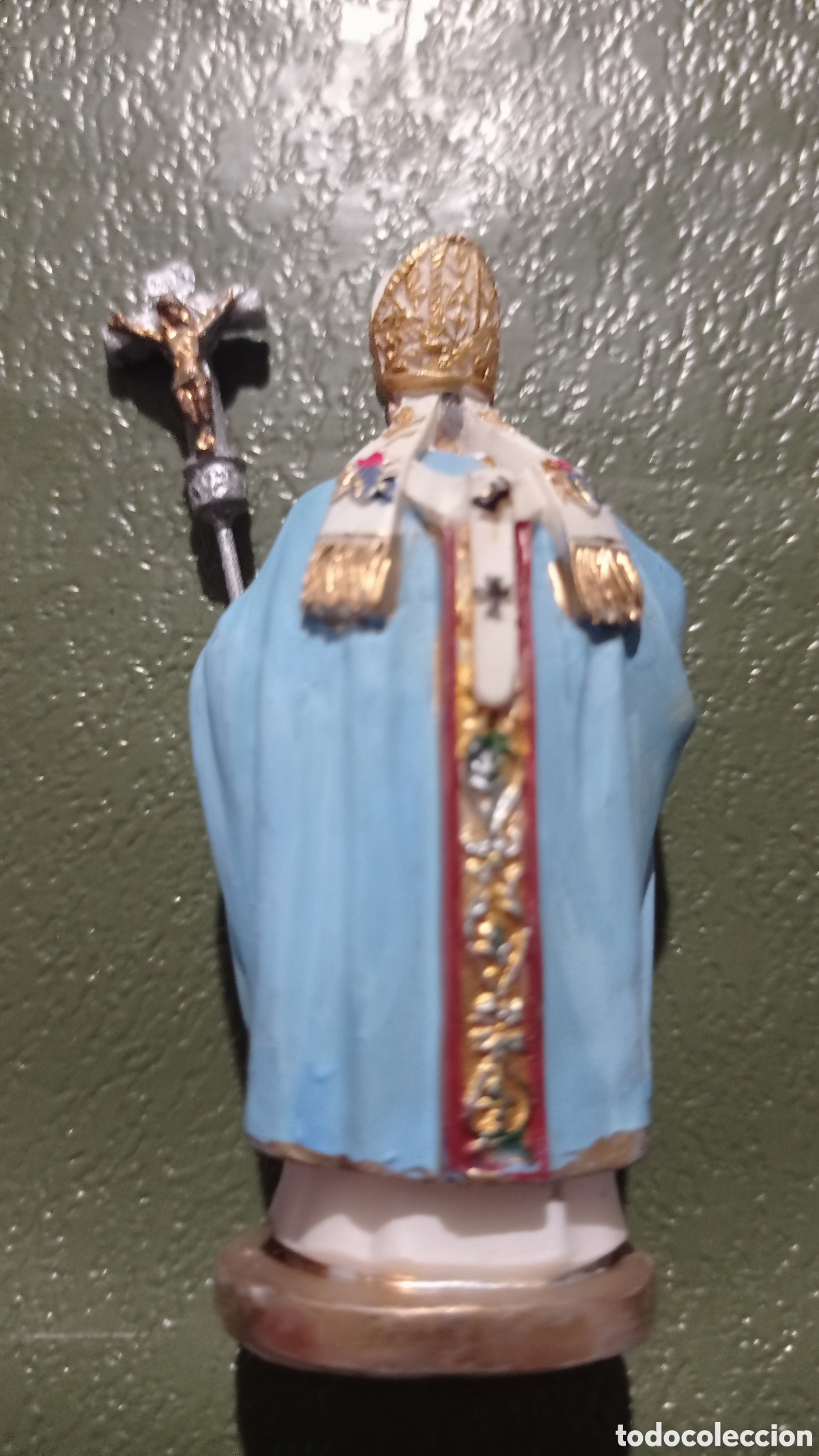 Antig&uuml;edades: JUAN PABLO II,FIGURA 9 CM - Foto 2