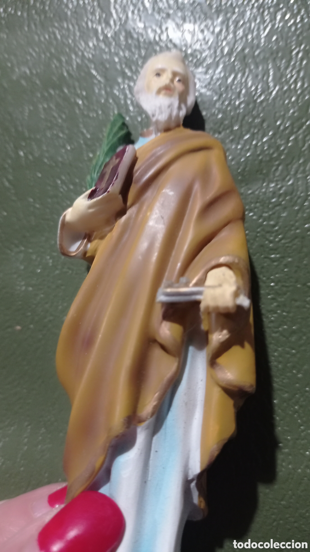 Antig&uuml;edades: SAN PEDRO FIGURA 12 CM - Foto 2