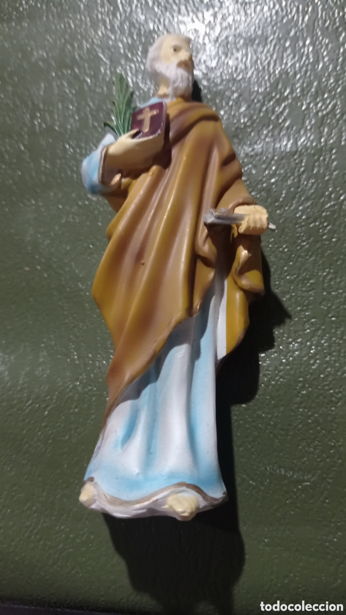 Antig&uuml;edades: SAN PEDRO FIGURA 12 CM - Foto 1