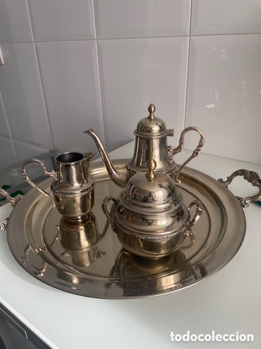 Antig&uuml;edades: Juego de t&eacute; marroqu&iacute; - Foto 4