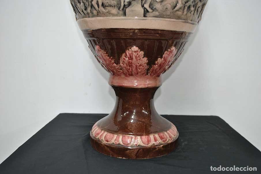 Antig&uuml;edades: GRAN JARR&Oacute;N DE CER&Aacute;MICA FIGURAS MITOL&Oacute;GICAS - Foto 6
