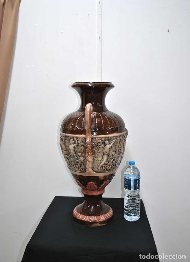 Antig&uuml;edades: GRAN JARR&Oacute;N DE CER&Aacute;MICA FIGURAS MITOL&Oacute;GICAS - Foto 9
