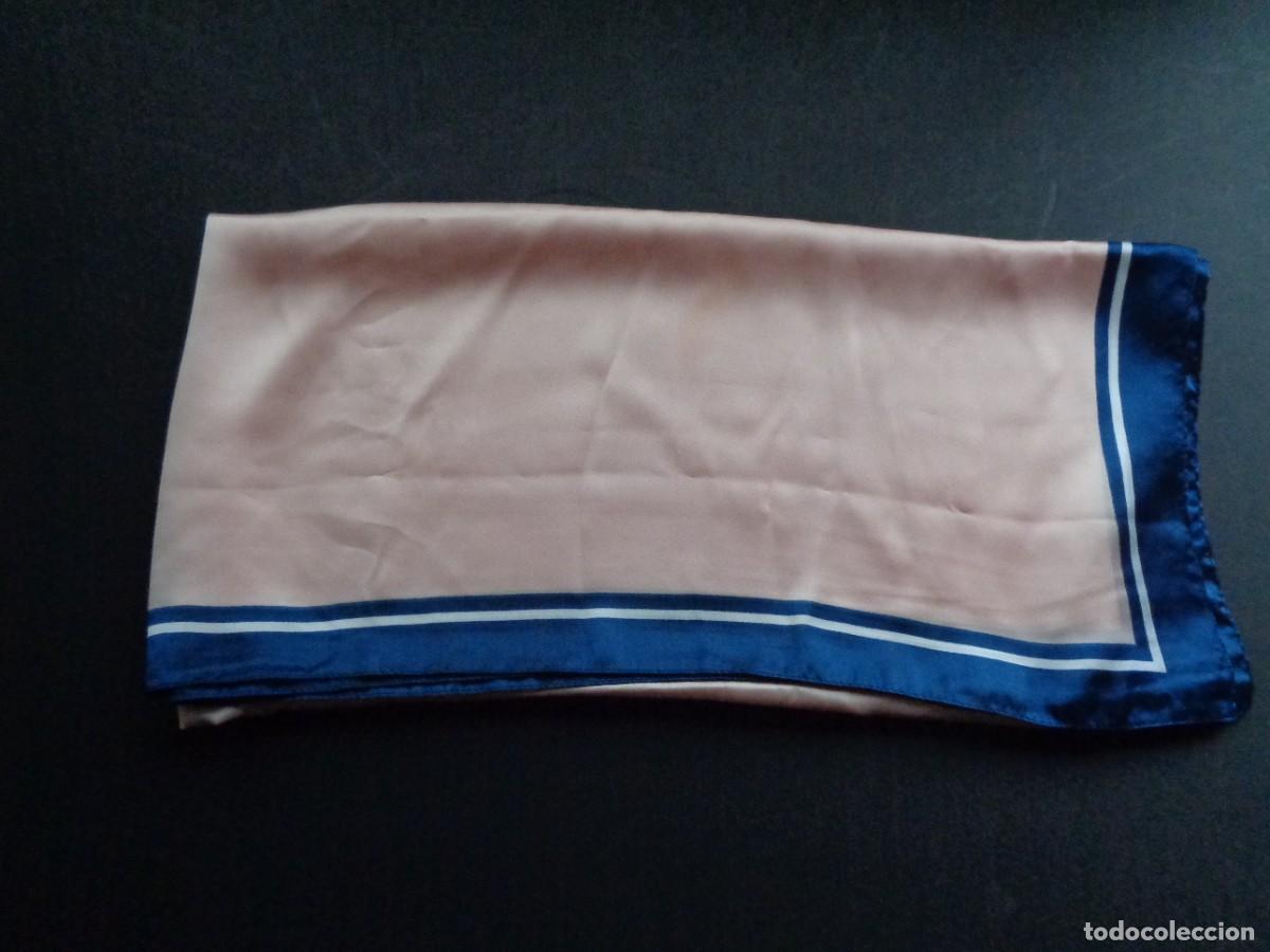 Antig&uuml;edades: PA&Ntilde;UELO DE CRESPON DE SEDA - Foto 5