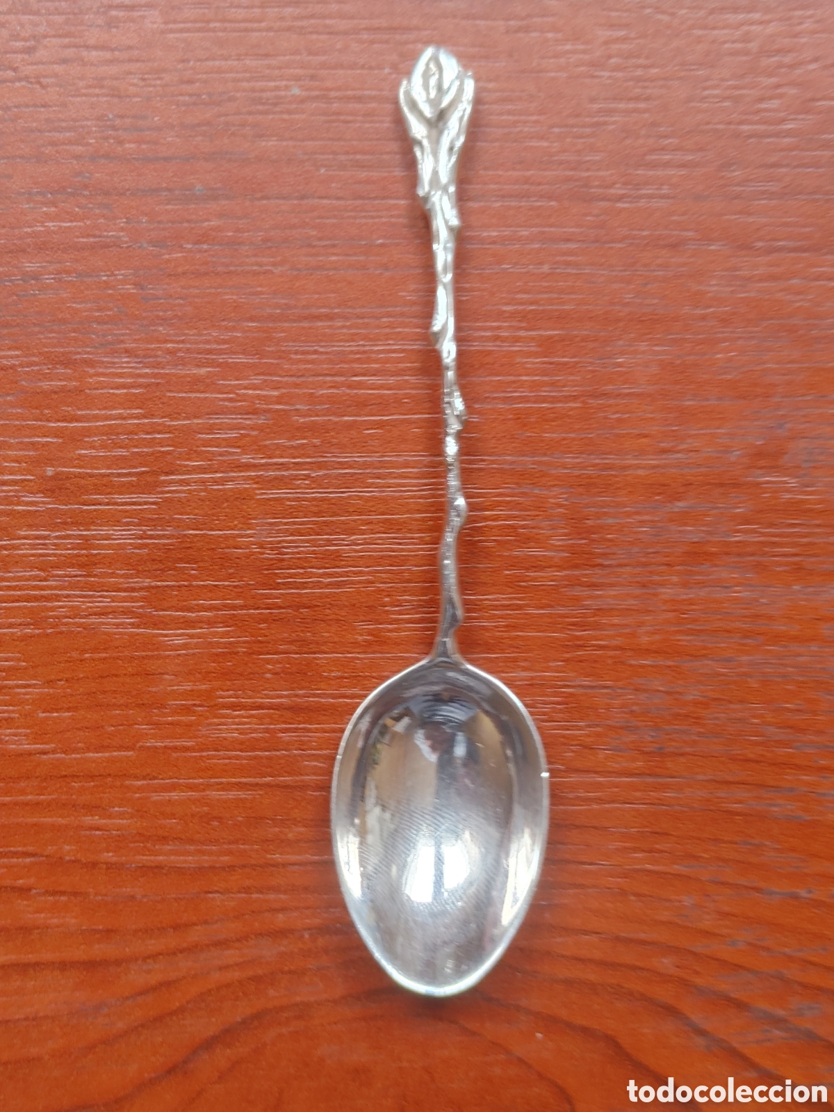Antig&uuml;edades: Tres cucharillas en plata punzonada. - Foto 5