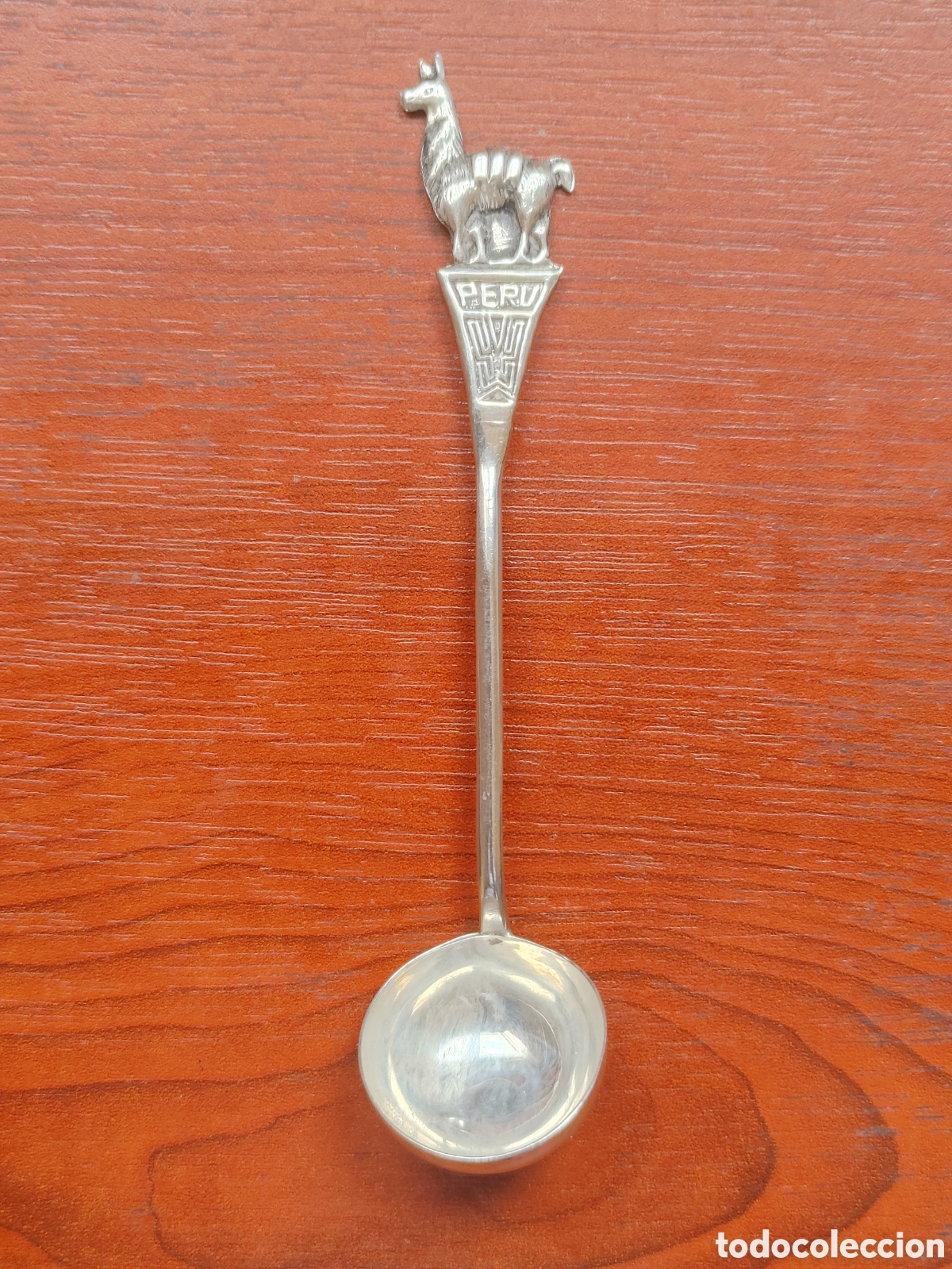 Antig&uuml;edades: Cuatro cucharillas de plata punzonada. De Peru. - Foto 4