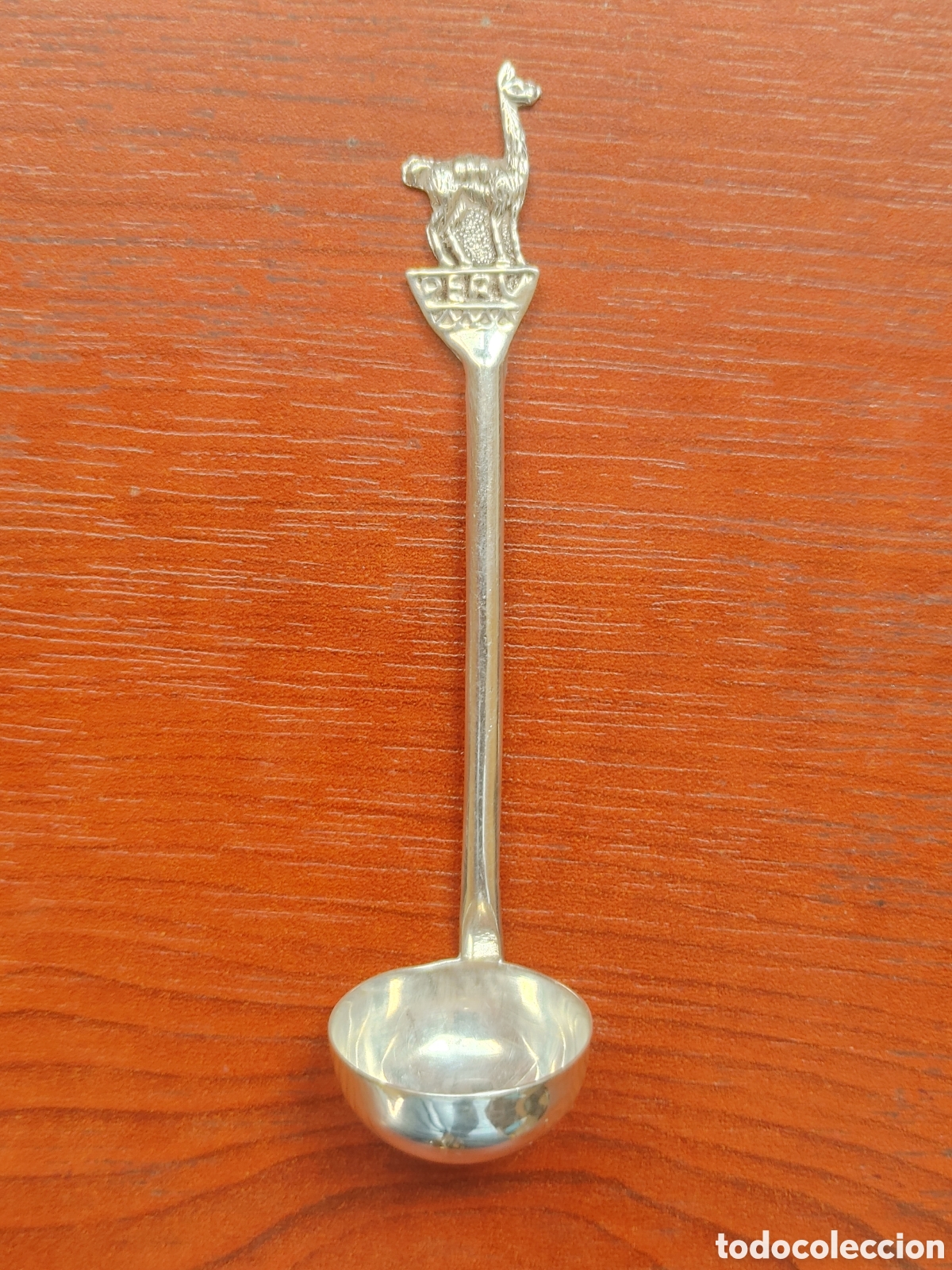 Antig&uuml;edades: Cuatro cucharillas de plata punzonada. De Peru. - Foto 5