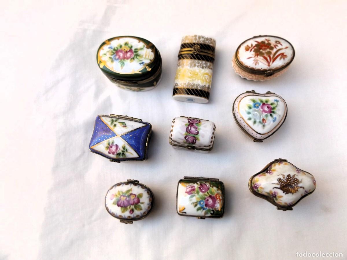 Antig&uuml;edades: pastilleros de porcelana - Foto 1
