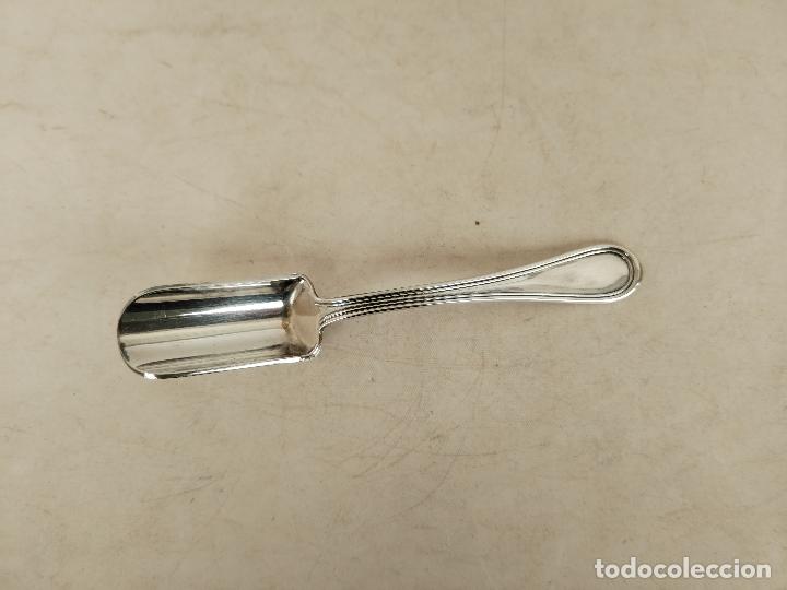 Antig&uuml;edades: cuchara para azucar en plata de ley argento1000 - Foto 2