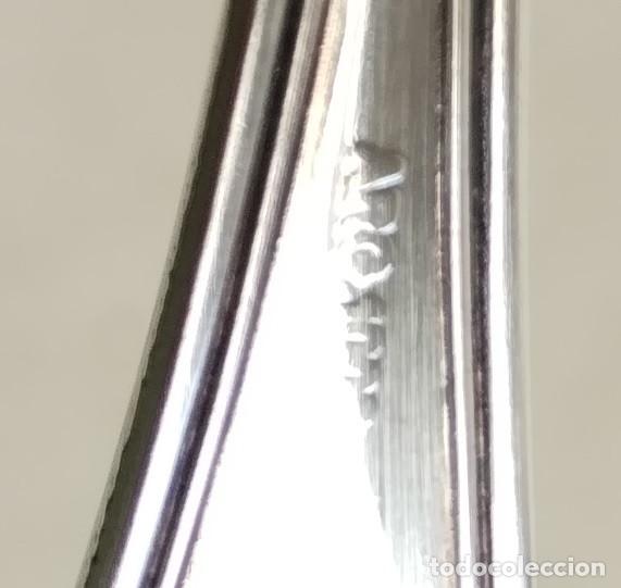 Antig&uuml;edades: cuchara para azucar en plata de ley argento1000 - Foto 4