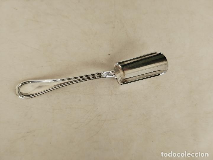 Antig&uuml;edades: cuchara para azucar en plata de ley argento1000 - Foto 1