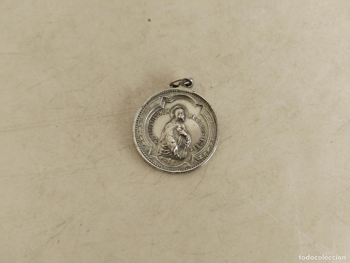 Antig&uuml;edades: medalla stmo. sacramento de la eucaristia, plata - Foto 2