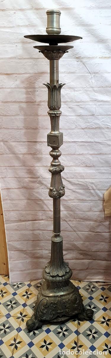 Antig&uuml;edades: HACHERO DE BRONCE DE 160 CM S.XVIII - Foto 5