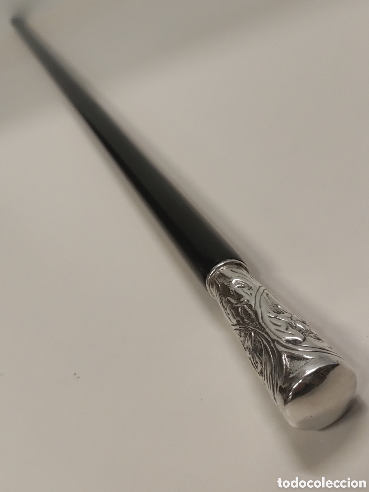 Antig&uuml;edades: Bast&oacute;n Milord Plata - Foto 5