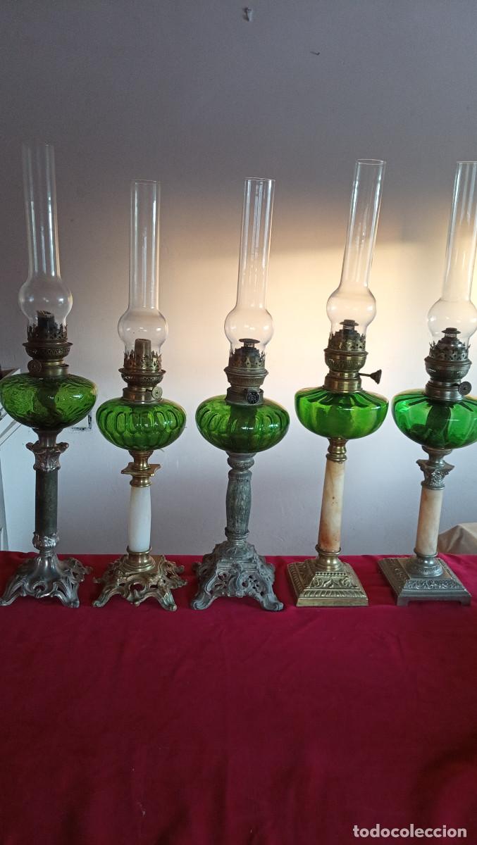 Antig&uuml;edades: 5 QUINQUES ENORMES - Foto 1