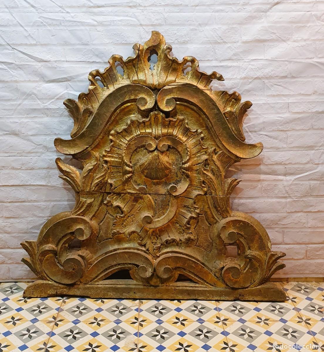 Antig&uuml;edades: RETABLO DE PARED BARROCO S.XVIII - Foto 1
