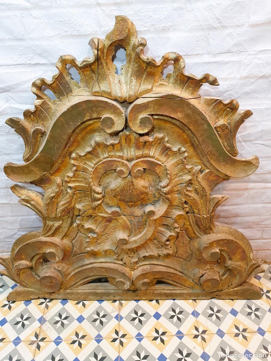 Antig&uuml;edades: RETABLO DE PARED BARROCO S.XVIII - Foto 2