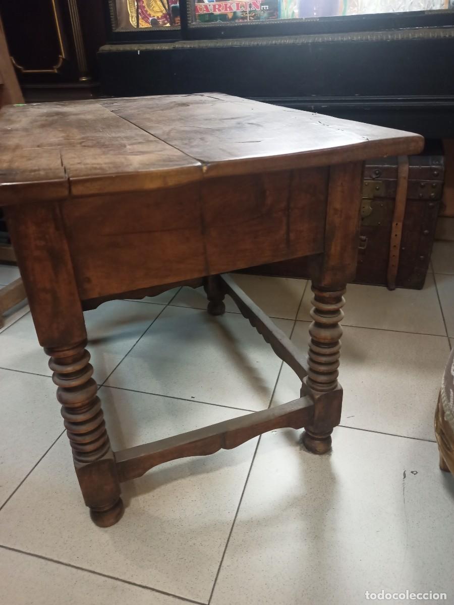 Antig&uuml;edades: MESA ESPA&Ntilde;OLA ZAPATERA REF-4321 - Foto 4