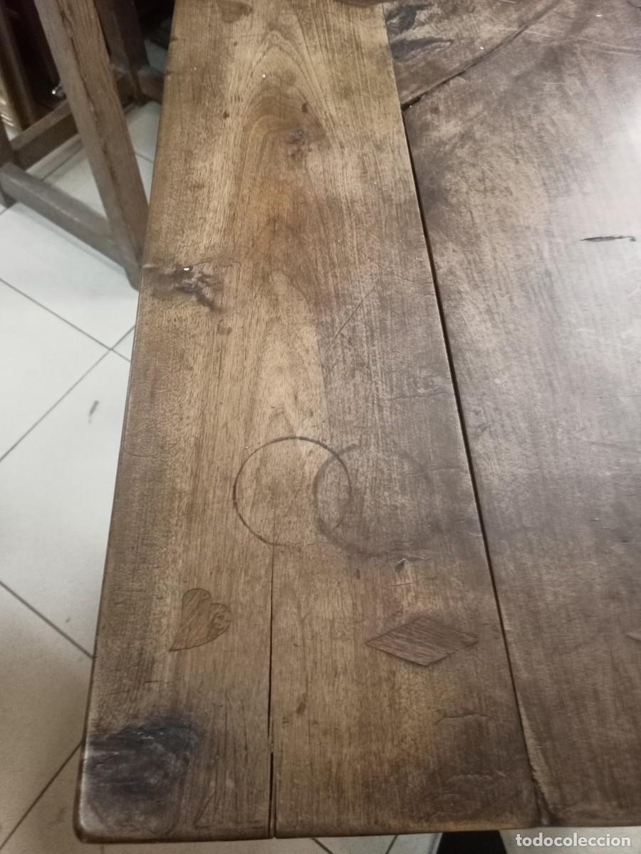 Antig&uuml;edades: MESA ESPA&Ntilde;OLA ZAPATERA REF-4321 - Foto 6